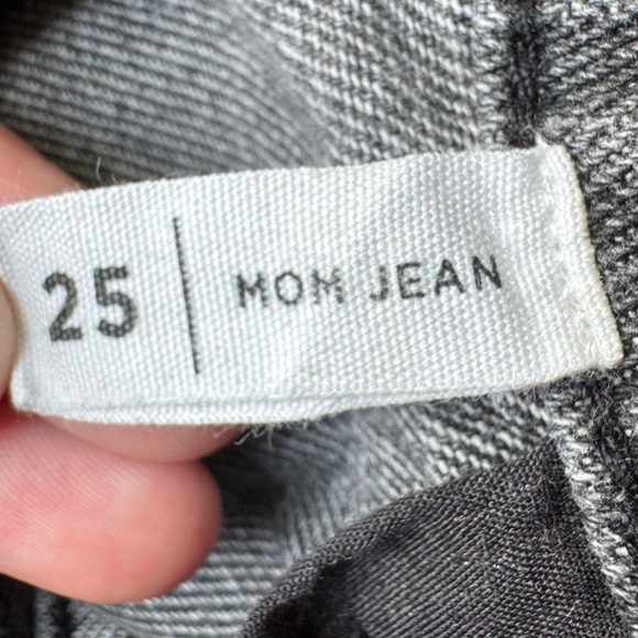 Pacsun mom jeans gray/black - Picture 5 of 5